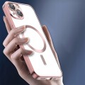 Etui RabbitMob do iPhone 13 do MagSafe Ochrona Aparatów | Elite Frame Case Różowe