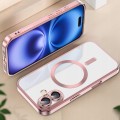 Etui RabbitMob do iPhone 16 do MagSafe Ochrona Aparatów | Elite Frame Case Różowe