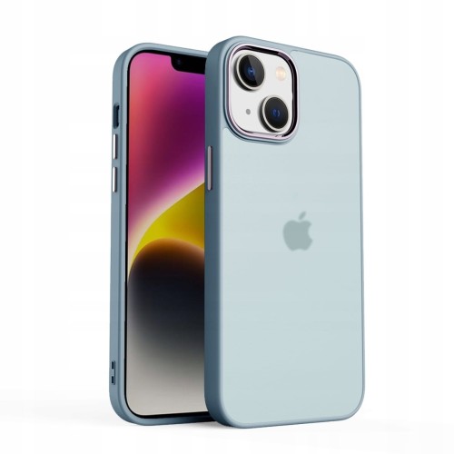 ETUI MATOWE Z RAMKĄ NA APARAT DO IPHONE 14