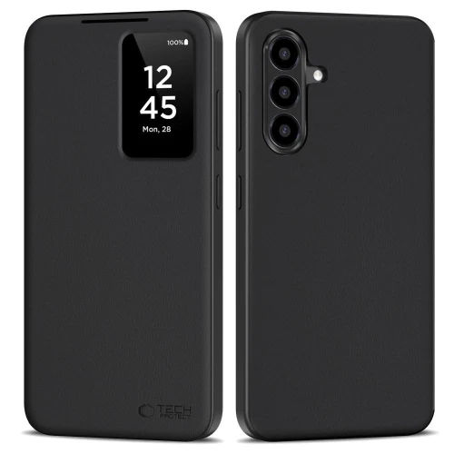 Etui Tech-Protect Smart Wallet na Samsung Galaxy A56 5G - czarny mat