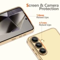 Etui Tech-Protect MagFlex MagSafe na Samsung Galaxy A56 5G - przezroczysto-złote