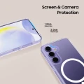 Etui Tech-Protect FlexAir Hybrid MagSafe na Samsung Galaxy A56 5G - przezroczyste