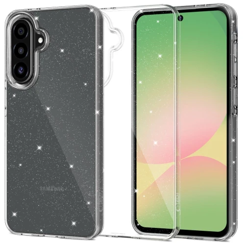 Etui Tech-Protect FlexAir na Samsung Galaxy A56 5G - przezroczysto-brokatowe