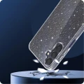 Etui Tech-Protect FlexAir na Samsung Galaxy A56 5G - przezroczysto-brokatowe