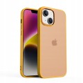 ETUI MATOWE Z RAMKĄ NA APARAT DO IPHONE 14 PLUS