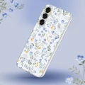 Etui Tech-Protect FlexAir na Samsung Galaxy A36 5G - stokrotki z liśćmi