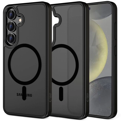 Etui Tech-Protect MagMat MagSafe na Samsung Galaxy S25 - czarne