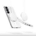 Etui Tech-Protect MagSlim MagSafe na Samsung Galaxy S25 - przezroczysty