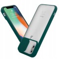 ETUI PODWÓJNA OCHRONA DO IPHONE XS MAX | ZIELONE