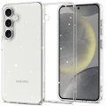 Etui Tech-Protect FlexAir na Samsung Galaxy S25 - przezroczysto-brokatowe