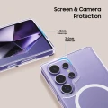 Etui Tech-Protect FlexAir Hybrid MagSafe na Samsung Galaxy S25 Ultra - przezroczyste