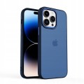 ETUI MATOWE Z RAMKĄ NA APARAT DO IPHONE 14 PRO
