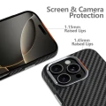 Etui Tech-Protect Ion Carbon MagSafe na Samsung Galaxy S25 Ultra - czarne