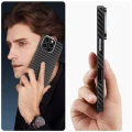 Etui Tech-Protect Ion Carbon MagSafe na Samsung Galaxy S25 Ultra - czarne