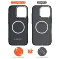 Etui Tech-Protect Ion Carbon MagSafe na Samsung Galaxy S25 Ultra - czarne