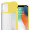 ETUI PODWÓJNA OCHRONA DO IPHONE XS MAX | ŻÓŁTE