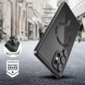 Etui Tech-Protect MagFlex na Samsung Galaxy S25 Ultra - przezroczysto-czarne