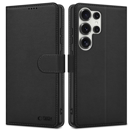 Etui Tech-Protect Wallet na Samsung Galaxy S25 Ultra - czarne