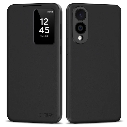 Etui Tech-Protect Smart Wallet na Samsung Galaxy S25 Edge - czarny mat