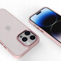 ETUI MATOWE Z RAMKĄ NA APARAT DO IPHONE 14 PRO MAX