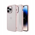 ETUI MATOWE Z RAMKĄ NA APARAT DO IPHONE 14 PRO MAX