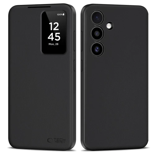 Etui Tech-Protect Smart Wallet na Samsung Galaxy S25+ - czarny mat