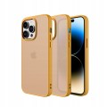 ETUI MATOWE Z RAMKĄ NA APARAT DO IPHONE 14 PRO MAX