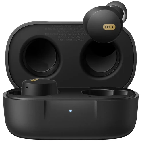 Słuchawki Baseus Bowie E18 bezprzewodowe TWS ENC IPX4 - czarne