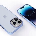ETUI MATOWE Z RAMKĄ NA APARAT DO IPHONE 14 PRO MAX