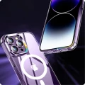 Etui Tech-Protect FlexAir Hybrid MagSafe na Samsung Galaxy A55 5G - przezroczyste