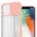 ETUI PODWÓJNA OCHRONA DO IPHONE XS MAX | RÓŻOWE