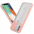 ETUI PODWÓJNA OCHRONA DO IPHONE XS MAX | RÓŻOWE