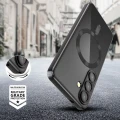 Etui Tech-Protect MagFlex MagSafe na Samsung Galaxy A26 5G - przezroczysto-czarne
