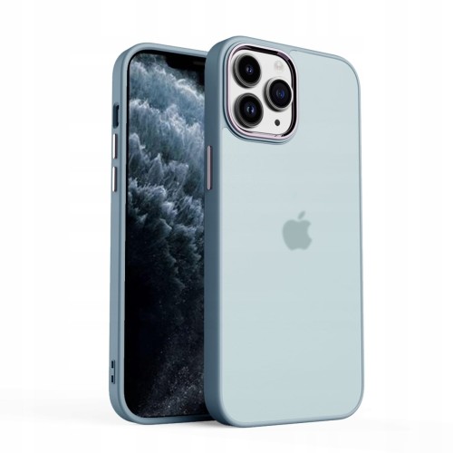 ETUI MATOWE Z RAMKĄ NA APARAT DO IPHONE 11 PRO MAX