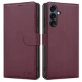 Etui Tech-Protect Wallet na Samsung Galaxy A16 4G / 5G - bordowe