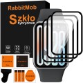 3X SZKŁO HYBRYDOWE 3D OCHRONNE DO XIAOMI MI BAND 9 PRO + ZESTAW DO MONTAŻU