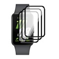 3X SZKŁO HYBRYDOWE 3D OCHRONNE DO SAMSUNG GALAXY FIT 3 + ZESTAW DO MONTAŻU