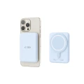 Powerbank Tech-Protect LifeMag PB10 z MagSafe 5000mAh 15W port USB-C - niebieski + kabel USB-C