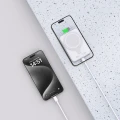 Powerbank Tech-Protect LifeMag PB11 z MagSafe 10000mAh 15W port USB-C - biały + kabel USB-C