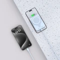 Powerbank Tech-Protect LifeMag PB11 z MagSafe 10000mAh 15W port USB-C - niebieski + kabel USB-C