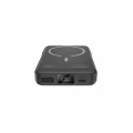 Powerbank Tech-Protect LifeMag PB31 z MagSafe 10000mAh 15W USB-C / USB-A / wbudowane kable USB-C / Lightning - czarny