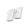 Powerbank Tech-Protect LifeMag PB31 z MagSafe 10000mAh 15W USB-C / USB-A / wbudowane kable USB-C / Lightning - biały