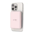 Powerbank Tech-Protect LifeMag PB11 z MagSafe 10000mAh 15W port USB-C - różowy + kabel USB-C