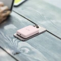 Powerbank Tech-Protect LifeMag PB11 z MagSafe 10000mAh 15W port USB-C - różowy + kabel USB-C