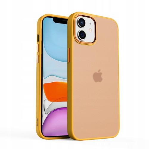 ETUI MATOWE Z RAMKĄ NA APARAT DO IPHONE 11