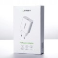 Ugreen ładowarka sieciowa USB Power Delivery 3.0 Quick Charge 4.0+ 20W 3A - Biała