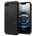 Etui Spigen Tough Armor z MagSafe na iPhone 16e z podstawką - czarne
