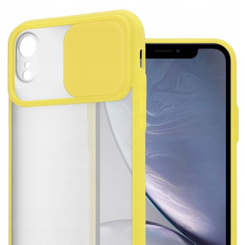 ETUI PODWÓJNA OCHRONA DO IPHONE XR | ŻÓŁTE