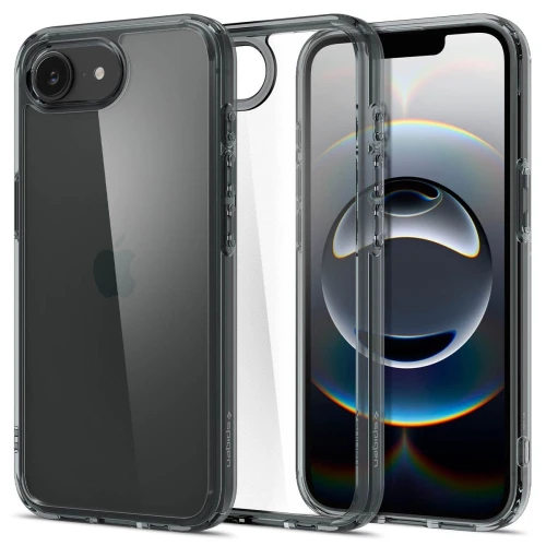 Etui Spigen Ultra Hybrid na iPhone 16e - szare