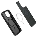 Etui Spigen Liquid Air "T" MagSafe na iPhone 16 Pro -czarny mat